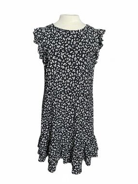 Cottagecore  Floral Ruffle Dress Mid